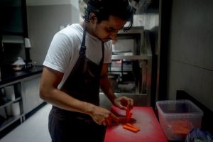Indian restaurant chef