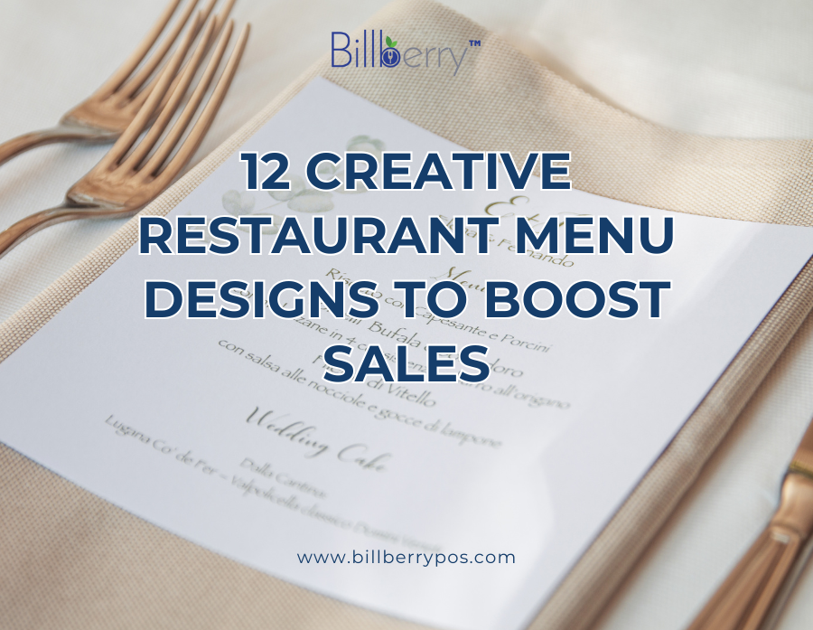 12 Creative Restaurant Menu Designs To Boost Sales
