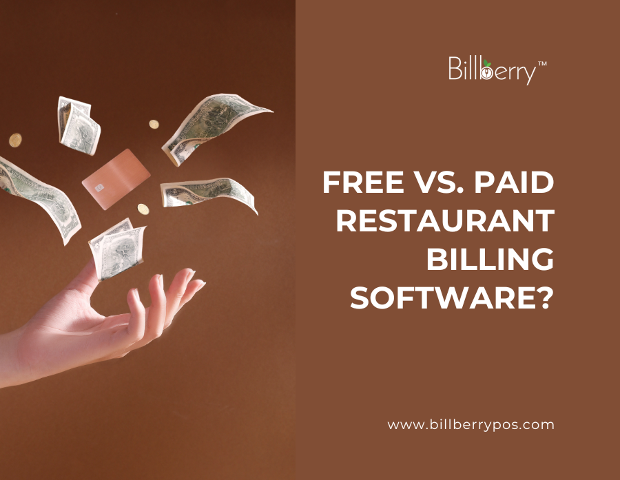 restaurant billing software