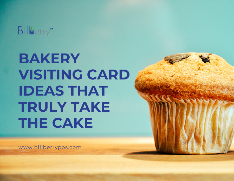 bakery visiting card ideas